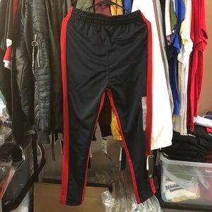 Pants - Track Pants II - Navy/Red Pants - Track Pants II - Navy/Red